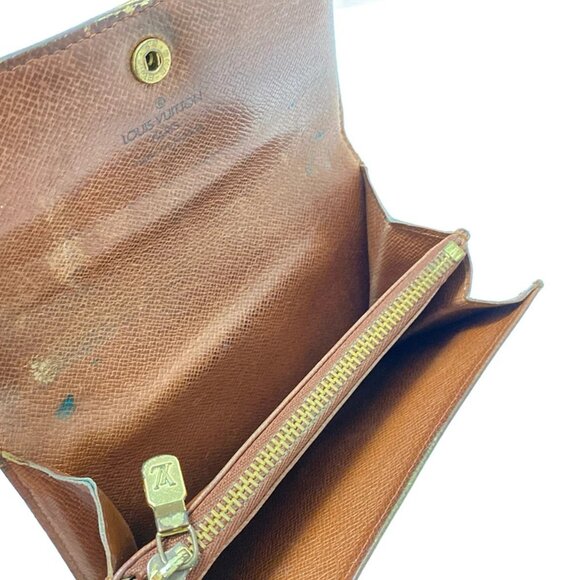 Auth LOUIS VUITTON Porte Monnaie Zip M61735 Monogram - Unconfirmed Bifold Wallet - Picture 11 of 11